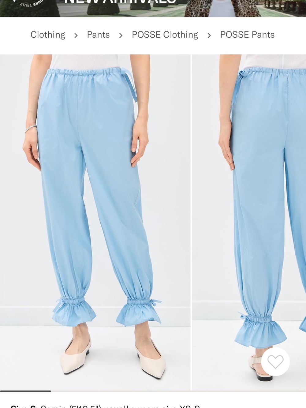 Lindie ballon pants